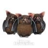 Nemesis Now 3 Wise Bats Figurine (8.5cm) -Unique Clothing&Accessories 146581