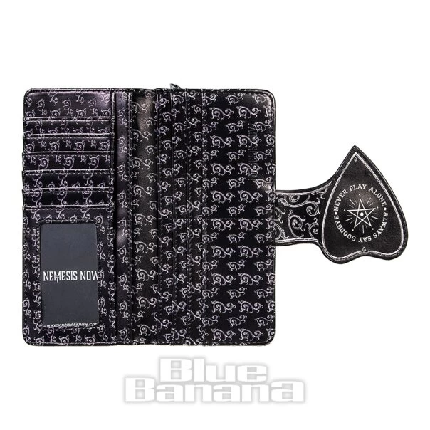 Nemesis Now Spirit Board Embossed Planchette Purse (Black/White) 5 Nemesis Now Spirit Board Embossed Planchette Purse (Black/White) - Image 3