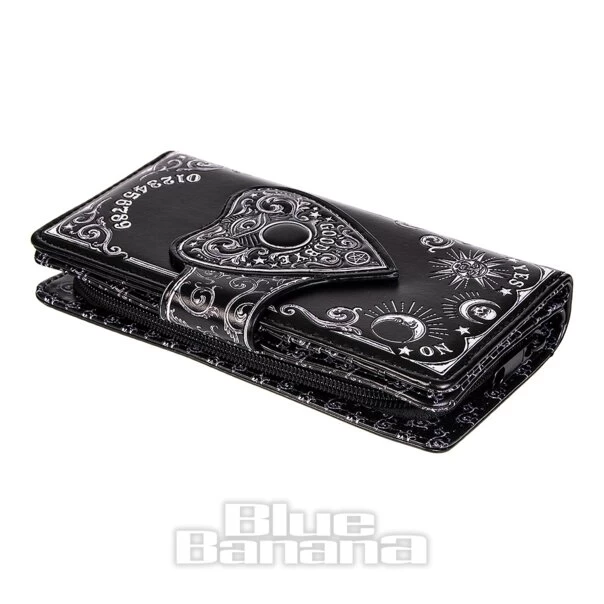 Nemesis Now Spirit Board Embossed Planchette Purse (Black/White) 7 Nemesis Now Spirit Board Embossed Planchette Purse (Black/White) - Image 5