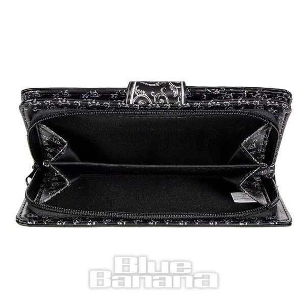 Nemesis Now Spirit Board Embossed Planchette Purse (Black/White) 8 Nemesis Now Spirit Board Embossed Planchette Purse (Black/White) - Image 6