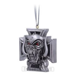 Nemesis Now Motorhead Warpig Cross Hanging Ornament (6 CM) -Unique Clothing&Accessories 146606 a