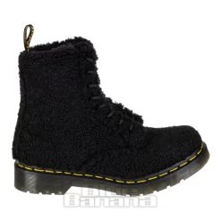 Dr. Martens Dr Martens 1460 Faux Fur Lux Borg Boots (Black) -Unique Clothing&Accessories 147103 a