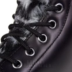 Dr. Martens Dr Martens 1460 Serena Atlas Faux Fur Boots (Black) -Unique Clothing&Accessories 147111 f