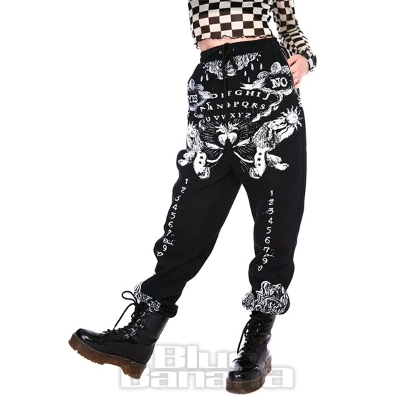 Jawbreaker Ouija Board Joggers (Black) 5 Jawbreaker Ouija Board Joggers (Black) - Image 3
