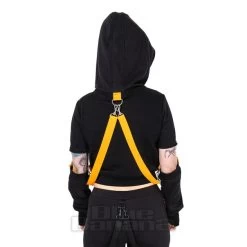 Poizen Industries Dystopian Hoodie (Black/Orange) 13 Poizen Industries Dystopian Hoodie (Black/Orange) -Unique Clothing&Accessories 147329 a