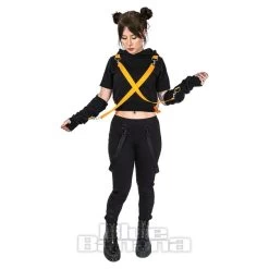 Poizen Industries Dystopian Hoodie (Black/Orange) 14 Poizen Industries Dystopian Hoodie (Black/Orange) -Unique Clothing&Accessories 147329 b