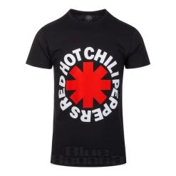 Official Red Hot Chili Peppers Classic AsteriskT-Shirt (Black)