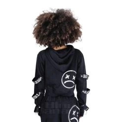 Heartless Sad Girl Club Hoodie (Black) -Unique Clothing&Accessories 148632 a