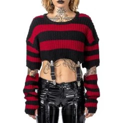 Heartless Isadora Jumper (Black/Red) -Unique Clothing&Accessories 148699 d