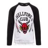 Stranger Things Hellfire Club Knit Jumper (Black/White)