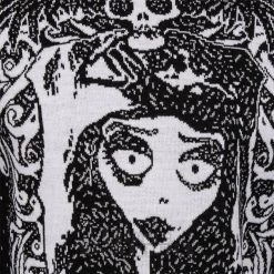 Corpse Bride Skulls Knit Jumper (Black) -Unique Clothing&Accessories 149151 b