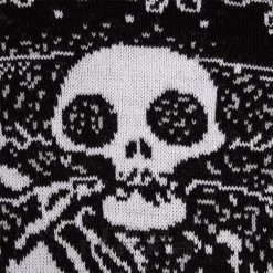 Corpse Bride Skulls Knit Jumper (Black) -Unique Clothing&Accessories 149151 c