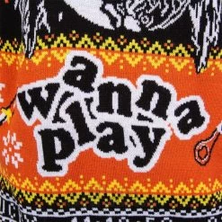 Child's Play Chucky Knit Jumper (Black/Orange) -Unique Clothing&Accessories 149156 c