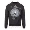 Nightmare Before Christmas Jack Skellington Acid Wash Sweatshirt (Grey)