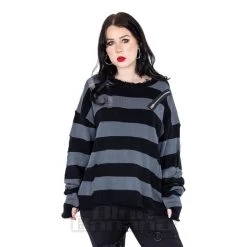 Heartless Your Worst Nightmare Jumper (Black/Grey)