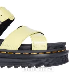 Dr. Martens Dr Martens Voss II Distressed Patent Sandals (Lime Green) -Unique Clothing&Accessories 19a72188d25bd2a3d8f44ac4100a 151115 h