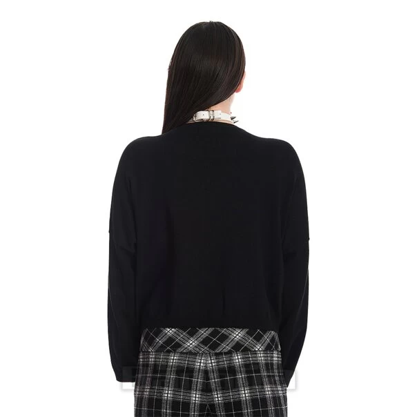 Banned Night Whisperer Pentagram Jumper (Black) 6 Banned Night Whisperer Pentagram Jumper (Black) - Image 4