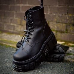 New Rock M.NEWMILI083-S21 Core Boots (Black) 17 New Rock M.NEWMILI083-S21 Core Boots (Black) -Unique Clothing&Accessories 1ae5336660ca15c714329cf24801 newrock military boots 2