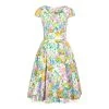 Bleeding Heart Floral Short Sleeve Dress (Multicoloured) -Unique Clothing&Accessories 1c4939f43a9be40991314743f69a 152065