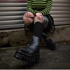 New Rock M.NEWMILI083-S21 Core Boots (Black) 19 New Rock M.NEWMILI083-S21 Core Boots (Black) -Unique Clothing&Accessories 1d8b31cea42e2ee8308caad0351f newrock military boots 4