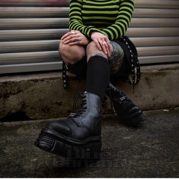 New Rock M.NEWMILI083-S21 Core Boots (Black) 7 New Rock M.NEWMILI083-S21 Core Boots (Black) - Image 5