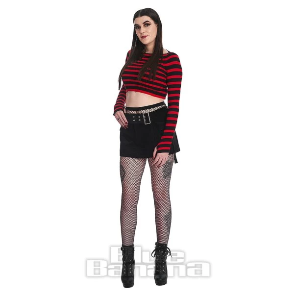 Banned Cargo Mini Skirt (Black) 6 Banned Cargo Mini Skirt (Black) - Image 4