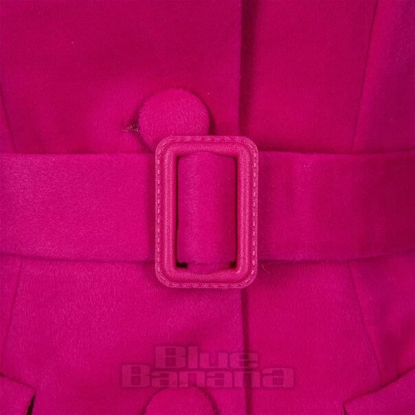 Bleeding Heart Fur Collar Coat (Pink) 10 Bleeding Heart Fur Collar Coat (Pink) - Image 8