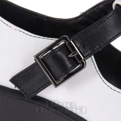 KOI FOOTWEAR Koi Dead Or Alive Shoes (White/Black) -Unique Clothing&Accessories 2353b5cd93b725f06438746e33eb