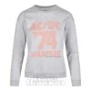 Official AC/DC 74 Jailbreak Crew Neck Sweatshirt (Grey)