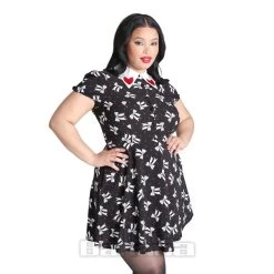 Hell Bunny Bobbie Mini Dress (Black) -Unique Clothing&Accessories 26d379f7fc2116672021de4dea33