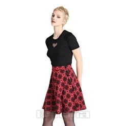 Hell Bunny Date Night Skirt (Red/Black) 13 Hell Bunny Date Night Skirt (Red/Black) -Unique Clothing&Accessories 27d49f06ff9e0d5c076369ed2dfa