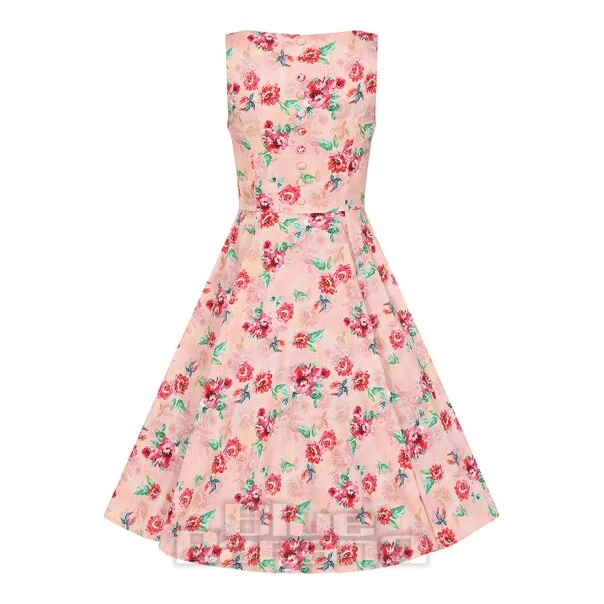 H&R Lindsey Floral Swing Dress (Blue) 6 H&R Lindsey Floral Swing Dress (Blue) - Image 4