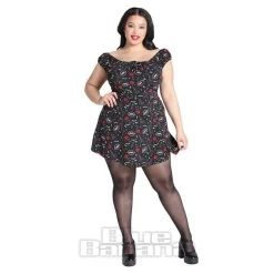 Hell Bunny Lilith Mini Dress (Black) -Unique Clothing&Accessories 28ca4d83cfe6da2060e3c9267fb6