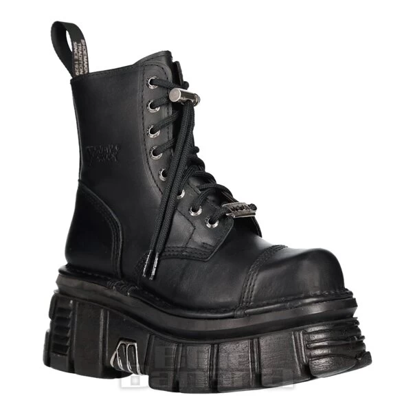 New Rock M.NEWMILI083-S21 Core Boots (Black) 3 New Rock M.NEWMILI083-S21 Core Boots (Black)