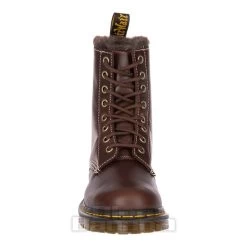 Dr. Martens Dr Martens 1460 Serena Boots (Dark Brown) -Unique Clothing&Accessories 31a1a27bfa11e677887fe9281cf1