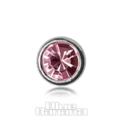 Blue Banana Polished Titanium 3mm Skin Diver (Rose)
