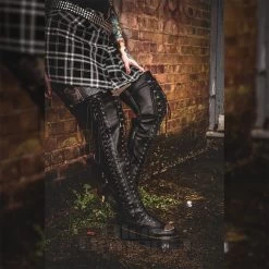 Dr. Martens Dr Martens 28-Eye XTRM Max Virginia Knee-High Platform Boots (Black) 33 Dr. Martens Dr Martens 28-Eye XTRM Max Virginia Knee-High Platform Boots (Black) -Unique Clothing&Accessories 3543e5eaaed32d7a6eeadcd829d4 153586 n