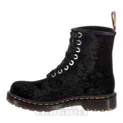 Dr. Martens Dr Martens 1460 Vegan Crushed Velvet Boots (Black) -Unique Clothing&Accessories 35beca339ece5b65aa2f9cde2d6e