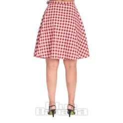 Banned Cherry Check Skirt (Red) -Unique Clothing&Accessories 35deb9f3e16743ea74cb803edee4 151945 a