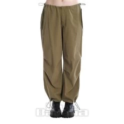 Banned Olive Wide Leg Trousers (Green)