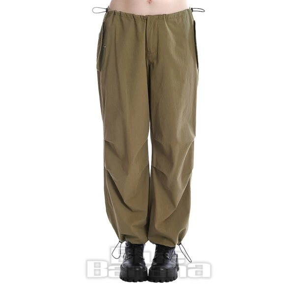 Banned Olive Wide Leg Trousers (Green) 3 Banned Olive Wide Leg Trousers (Green)