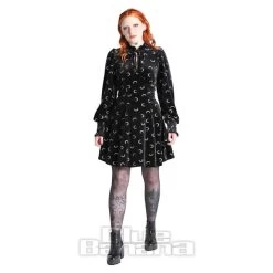 Hell Bunny Misty Moon Dress (Black)