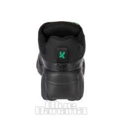 KOI FOOTWEAR Koi Ricta Flip Chunky Sole Trainers (Black/Green) 14 KOI FOOTWEAR Koi Ricta Flip Chunky Sole Trainers (Black/Green) -Unique Clothing&Accessories 3ded371d4fad4b845da382c25b92