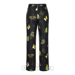 Bleeding Heart Butterfly Trousers (Black) -Unique Clothing&Accessories 441c22b96c8e2101550f9bf5a099