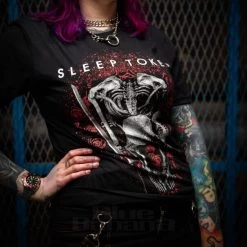 Official Sleep Token Skeleton T-Shirt (Black) -Unique Clothing&Accessories 46340f9a1508f368ce21b18315ff sleep token t shirt skeleton black 2