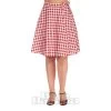 Banned Cherry Check Skirt (Red) -Unique Clothing&Accessories 477e15dd21e13512c8b7176b718d 151945