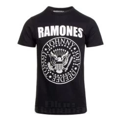 Official Ramones Seal T-Shirt (Black)
