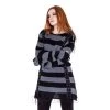 Vixxsin Esmerelda Striped Jumper Dress (Black/Grey) 1 Vixxsin Esmerelda Striped Jumper Dress (Black/Grey) -Unique Clothing&Accessories 48e6bf0fdec7ae1be48e17d12bab 151831