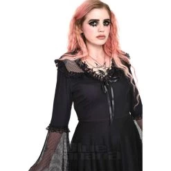 Jawbreaker Fishnet Midi Dress (Black) -Unique Clothing&Accessories 4c3f77fecf4bbc3a33c77ce51898 150644 c