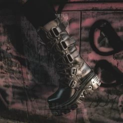 New Rock M.474-S1 Reactor Boots (Black) -Unique Clothing&Accessories 4cfb74d34b3b204bef1eff075ab3 newrock reactor boot 3